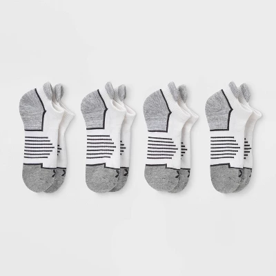 Women's Extended Size Active Accents Cushioned 4pk No Show Tab Athletic Socks - All In Motion™ 8-12 4 Women's Extended Size Active Accents Cushioned 4pk No Show Tab Athletic Socks - All In Motion™ 8-12 - Image 4