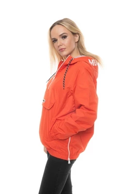 Members Only Women's Solid Popover Oversized Jacket 1 Members Only Women's Solid Popover Oversized Jacket