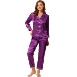 Allegra K Women's Satin Button Down Sleepshirt With Pants Halloween Pajama Set 21 Allegra K Women's Satin Button Down Sleepshirt With Pants Halloween Pajama Set -Women Clothing Shop GUEST c3725190 17c2 4b9a 88d0 2d14f08dfc06