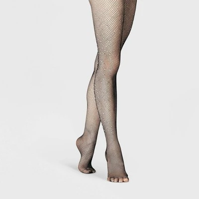 Women's Jewel Fishnet Tights - A New Day™ Black 2 Women's Jewel Fishnet Tights - A New Day™ Black - Image 2