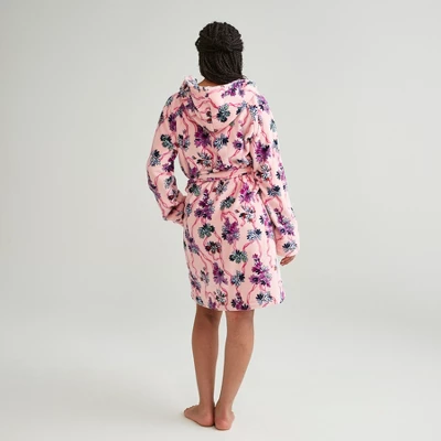 Vera Bradley Women's Fleece Plush Fleece Robe 1 Vera Bradley Women's Fleece Plush Fleece Robe