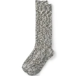 Lands' End Women's Marled Boot Socks