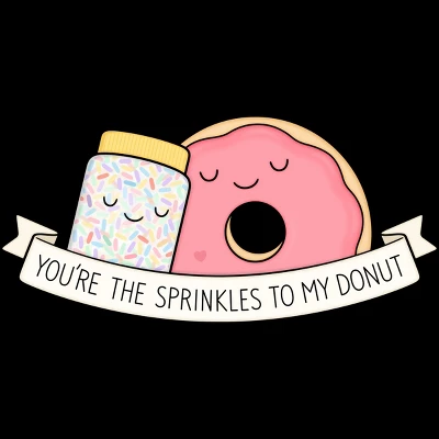 Women's Design By Humans You're The Sprinkles To My Donut By Kimvervuurt Racerback Tank Top 1 Women's Design By Humans You're The Sprinkles To My Donut By Kimvervuurt Racerback Tank Top