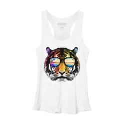 Women's Design By Humans Summer Tiger By Clingcling Racerback Tank Top -Women Clothing Shop GUEST cce9fdf1 35bc 46e4 b3d0 e9c984ffb600