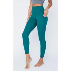 Yogalicious Womens Lux Elastic Free High Waist Side Pocket 7/8 Ankle Legging -Women Clothing Shop GUEST ce06786b e0b8 4ba8 b212 ab0777b59374