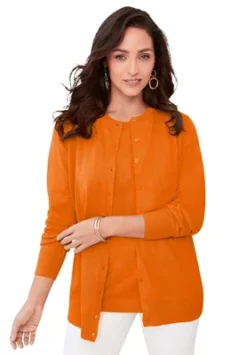 Jessica London Women’s Plus Size Fine Gauge Cardigan -Women Clothing Shop GUEST ce983b2d 68fb 4421 bec6 cd87e7424c14