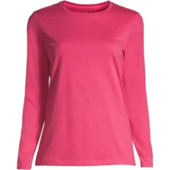 Lands' End Women's Tall Relaxed Supima Cotton Long Sleeve Crewneck T-Shirt -Women Clothing Shop GUEST cf65d59c bf90 4862 ada4 67c45817dd76