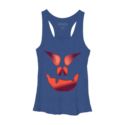 Women's Design By Humans Halloween Monster By LamaStar Racerback Tank Top 9 Women's Design By Humans Halloween Monster By LamaStar Racerback Tank Top - Image 9