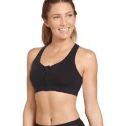 Jockey Women's Seamfree Mid Impact Zip Front Sports Bra 10 Jockey Women's Seamfree Mid Impact Zip Front Sports Bra -Women Clothing Shop GUEST d930f30b 7675 4a6c 9b31 cd4ab3a66813