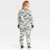 Women's Glow-In-The-Dark Mummy Halloween Matching Family Pajama Set - Hyde & EEK! Boutique™ White