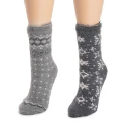 MUK LUKS Women's 2 Pack Novelty Socks -Women Clothing Shop GUEST e11c8515 4632 47b7 a6be 2d99d383111b