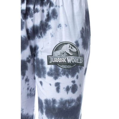 Jurassic World Womens' Dinosaur Film Movie Logo Sleep Jogger Pajama Pants Multicolored 1 Jurassic World Womens' Dinosaur Film Movie Logo Sleep Jogger Pajama Pants Multicolored