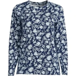 Lands' End Women's Tall Relaxed Supima Cotton Long Sleeve Crewneck T-Shirt -Women Clothing Shop GUEST e5dfb4d4 0e23 46ed 828e 9bc8c0da2b09