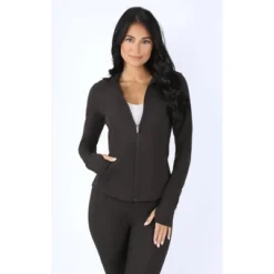 90 Degree By Reflex Interlink Ribbed Princess Seam Performance Jacket -Women Clothing Shop GUEST e6f8f290 2360 431a 91eb b21975e8a141