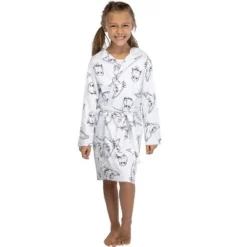 Harry Potter Girls Hedwig Owl Robe Minky Soft Plush Coverup -Women Clothing Shop GUEST e7a7f156 4a91 4024 8802 d186573f27cc