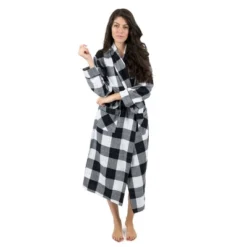 Leveret Womens Flannel Robe 10 Leveret Womens Flannel Robe -Women Clothing Shop GUEST ed4479b2 9482 4c53 9066 98ef75aa6382