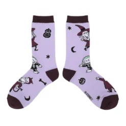 Nightmare Before Christmas Black And Purple Women's Crew Socks -Women Clothing Shop GUEST f2cdc628 9f8f 4fb3 9910 91d9556a9346