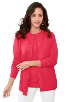 Jessica London Women’s Plus Size Fine Gauge Cardigan -Women Clothing Shop GUEST f308e78e cd7b 4163 a3ab 717242db8bcb