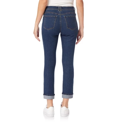 WallFlower Women's Flirty Curvy Crop High-Rise Insta Stretch Juniors (Available In Plus Size) 1 WallFlower Women's Flirty Curvy Crop High-Rise Insta Stretch Juniors (Available In Plus Size)