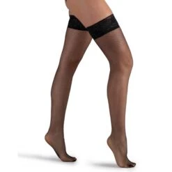 LECHERY Women's Fishnet Thigh Highs (1 Pair)