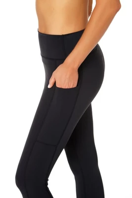 Anne Cole Active - Women's High Waist 7/8 Capri Legging 3 Anne Cole Active - Women's High Waist 7/8 Capri Legging - Image 3