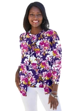 Jessica London Women’s Plus Size Fine Gauge Cardigan -Women Clothing Shop GUEST f4bf90c4 89a3 43f0 a88b b41637371abf