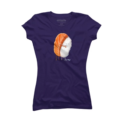 Junior's Design By Humans Sushi Hug By Andremullerdko T-Shirt 5 Junior's Design By Humans Sushi Hug By Andremullerdko T-Shirt - Image 5