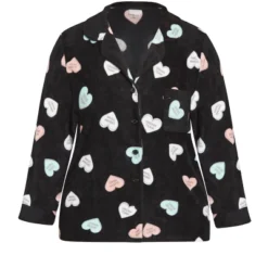 Women's Plus Size Button Up Fleece Top - Black | AVENUE 9 Women's Plus Size Button Up Fleece Top - Black | AVENUE -Women Clothing Shop GUEST fbc91957 15fe 4dd2 bea5 2c0c47450049