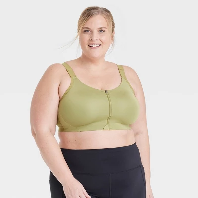 Women’s High Support Sculpt Zip Front Bra - All In Motion™ 6 Women’s High Support Sculpt Zip Front Bra - All In Motion™ - Image 6