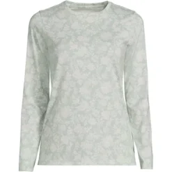 Lands' End Women's Tall Relaxed Supima Cotton Long Sleeve Crewneck T-Shirt -Women Clothing Shop GUEST ff5b2c48 de4c 4d15 924c 389df59cd4b5